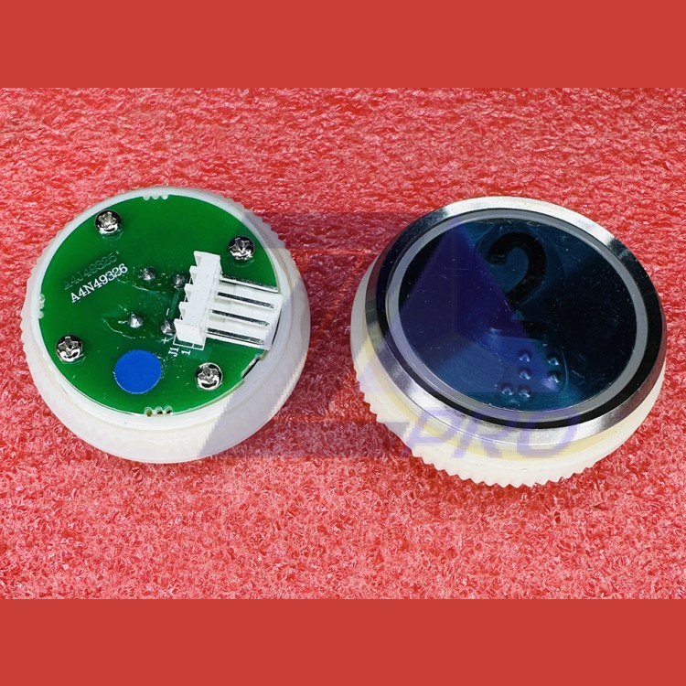 Кнопочный модуль 2 синяя подсветка с шрифтом Брайля  A4N49326 Thyssen