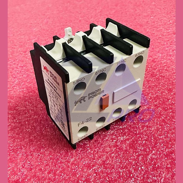 Блок вспомогательных контактов 2NO+2NC F4-22