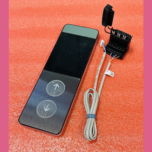 Пост вызова двухкнопочный с индикатором HPI+HB ZAA23600BV3 Genemek